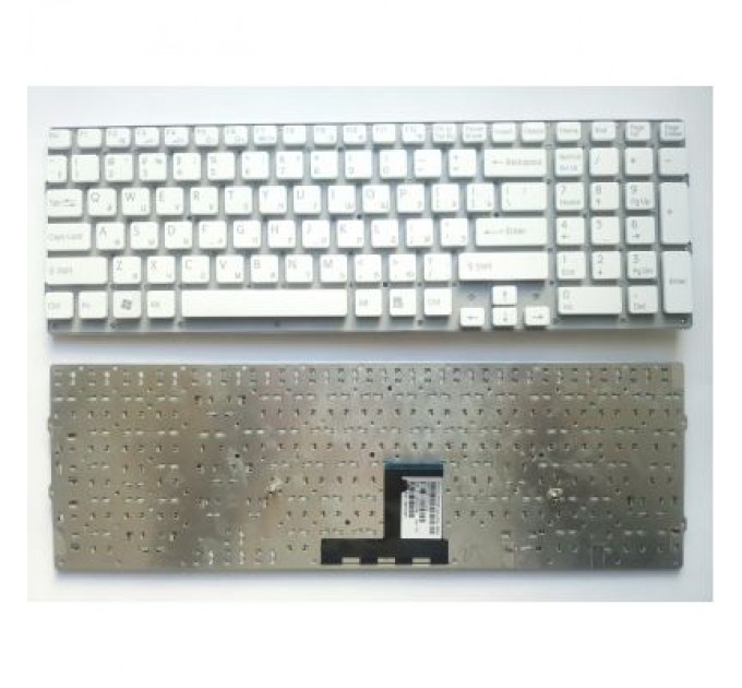 Sony Клавіатура ноутбука Sony VPC-EC Series белая RU (A43361)