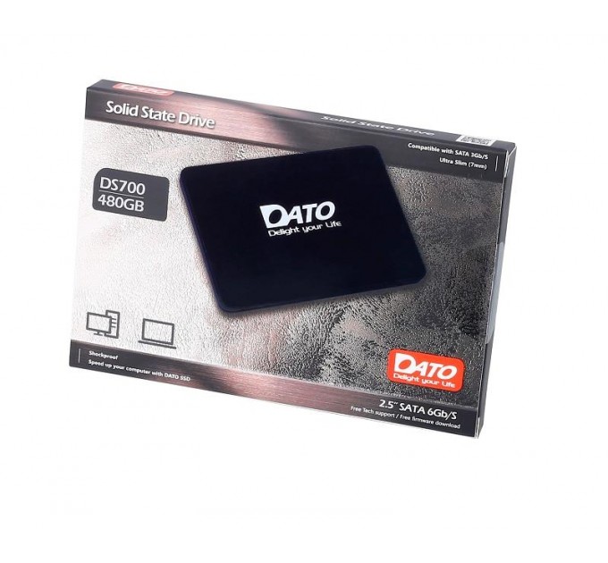 Dato Накопичувач SSD   480GB Dato DS700 2.5" SATAIII TLC (DS700SSD-480GB)