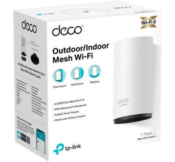 TP-Link Маршрутизатор TP-Link DECO-X50-Outdoor-1-PACK