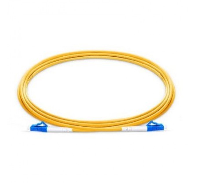 Eserver Оптичний патчкорд LC/UPC-LC/UPC Singlemode, Simplex, 3m Eserver (ES-LC-LC/UPC-3-SM-S)