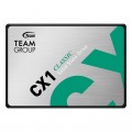 Team Накопитель SSD 480GB Team CX1 2.5" SATAIII 3D TLC (T253X5480G0C101)