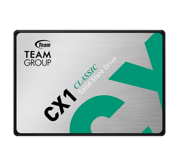 Team Накопитель SSD 480GB Team CX1 2.5" SATAIII 3D TLC (T253X5480G0C101)
