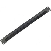 Кабельний організатор Eserver 19" 1U щіточний, однобічний (WT-2154A)