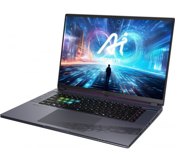 GIGABYTE Ноутбук Gigabyte Aorus 16X 9KG 2024 (AORUS 16X 9KG-43UAC54SD) Midnight Gray