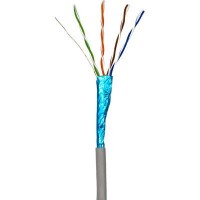 Кабель мережевий GEAR FTP 305м, cat.6, CCA, 4*2*0,51, indoor (GEC-FTPC6CCA051305)