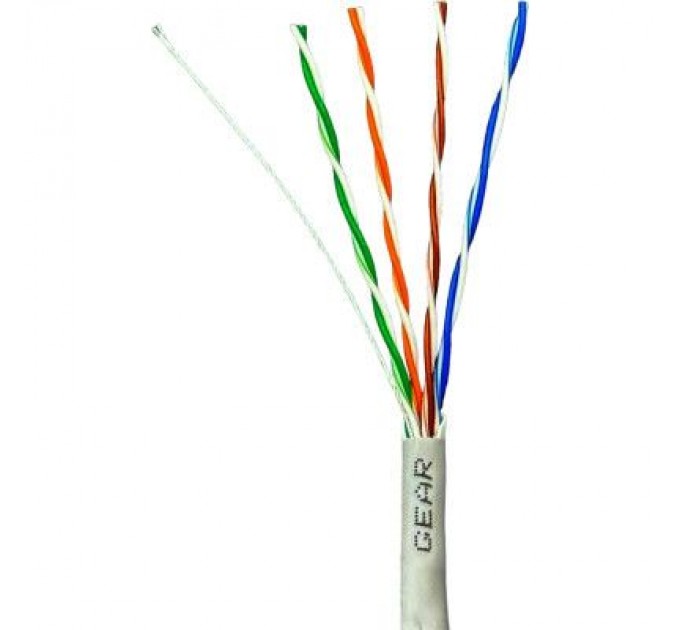GEAR Кабель мережевий GEAR UTP 305м, cat.6, CU, 4*2*0,51, Reelex, indoor (GEC-UTPC6CUR051305)