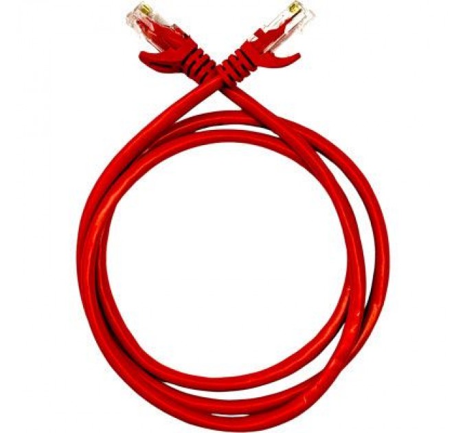 GEAR Патч-корд 1м UTP cat.5e, CCA, 24AWG, red GEAR (GPC-UTPCCARJ45-1R)