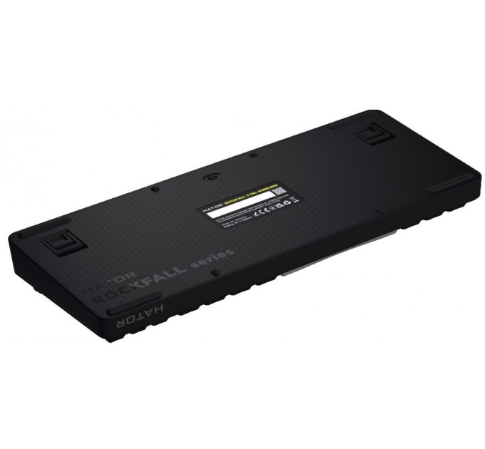 Hator Клавиатура Hator Rockfall 3 Mecha TKL Wireless Orange Black (HTK850UA)