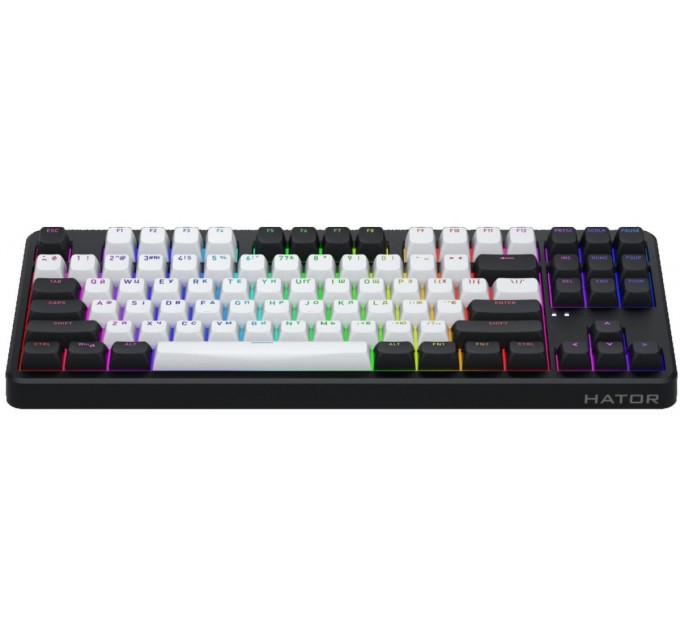 Hator Клавиатура Hator Rockfall 3 Mecha TKL Wireless Orange Black (HTK850UA)