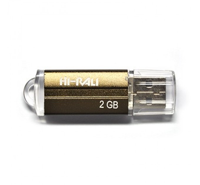 Hi-Rali Флеш-накопичувач USB 2GB Hi-Rali Corsair Series Bronze (HI-2GBCORBR)