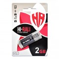 Hi-Rali Флеш-накопичувач USB 2GB Hi-Rali Rocket Series Black (HI-2GBRKTBK)