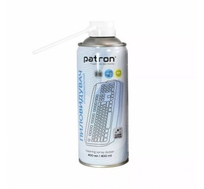 Patron Стиснене повітря для чистки Patron spray duster 400ml (F3-020)
