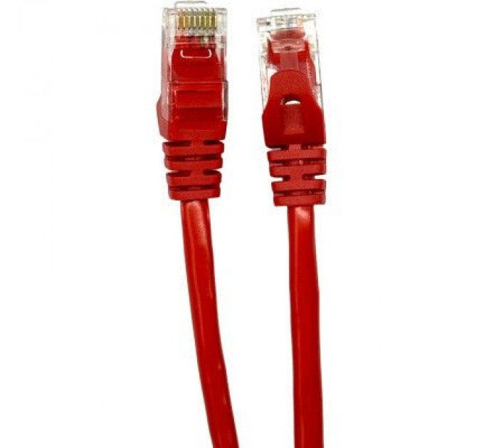 GEAR Патч-корд 3м UTP cat.5e, CU, 24AWG, red GEAR (GPC-UTPCURJ45-3R)