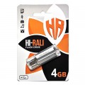 Hi-Rali Флеш-накопичувач USB 4GB Hi-Rali Corsair Series Silver (HI-4GBCORSL)
