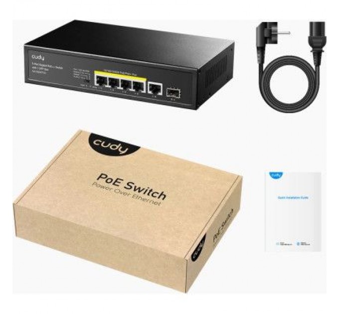 Cudy Комутатор мережевий Cudy GS1005PTS1