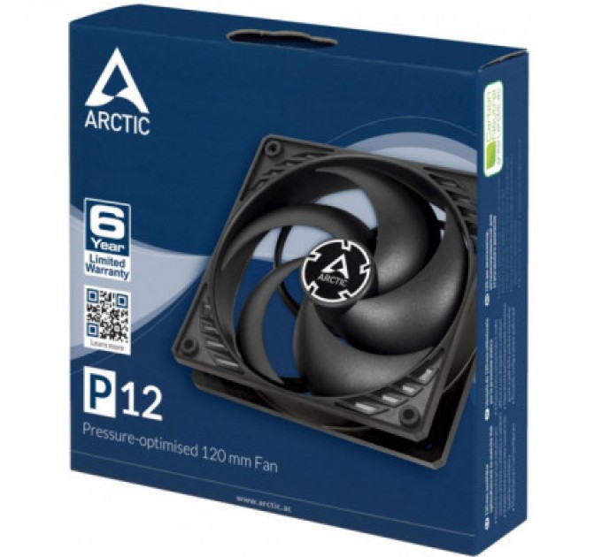 Arctic Кулер до корпусу Arctic P12 Black (ACFAN00118A)