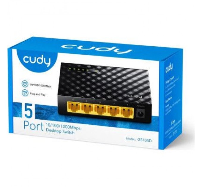 Cudy Комутатор мережевий Cudy GS105D