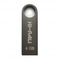 Hi-Rali Флеш-накопичувач USB 4GB Hi-Rali Shuttle Series Black (HI-4GBSHBK)