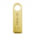 Hi-Rali Флеш-накопичувач USB 4GB Hi-Rali Shuttle Series Gold (HI-4GBSHGD)