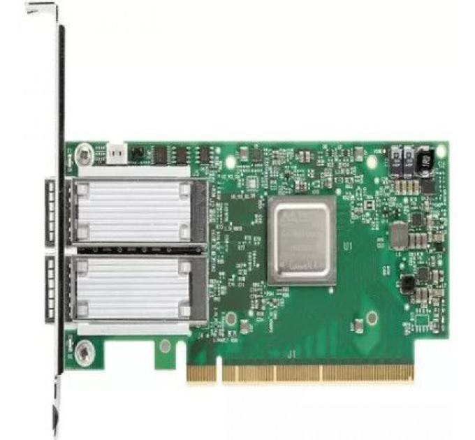 Dell Мережева карта Dell Mellanox ConnectX-5 Dual Port 10/25GbE SFP28 Adapter, PCIe Full Height, V2 (540-BDIZ)