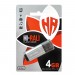 Hi-Rali Флеш-накопичувач USB 4GB Hi-Rali Stark Series Silver (HI-4GBSTSL)