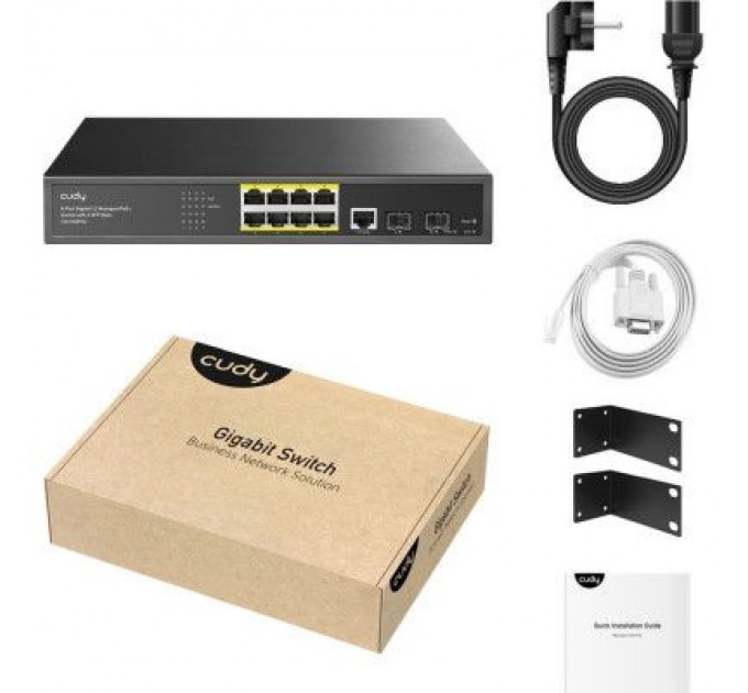 Cudy Комутатор мережевий Cudy GS2008PS2