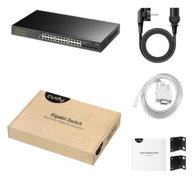 Cudy Комутатор мережевий Cudy GS2024S2