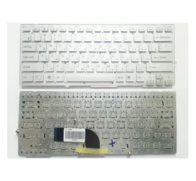 Sony Клавіатура ноутбука Sony VPC-SD/VPC-SB Series серебро RU (A43015)