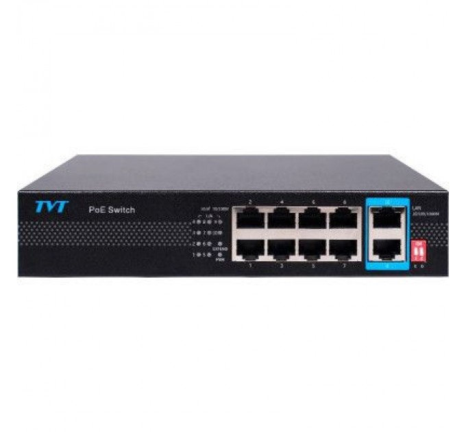 TVT DIGITAL Комутатор мережевий TVT DIGITAL TD-B2208S1-PGU