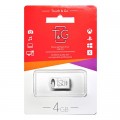 T&G Флеш-накопичувач USB 4GB T&G 105 Metal Series Silver (TG105-4G)