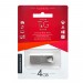 T&G Флеш-накопичувач USB 4GB T&G 117 Metal Series Silver (TG117SL-4G)
