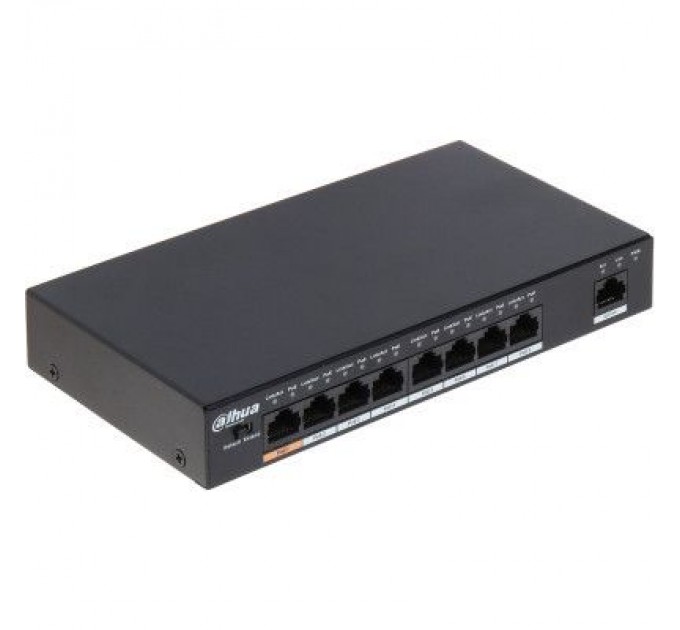 Dahua Комутатор мережевий Dahua DH-PFS3009-8ET1GT-96
