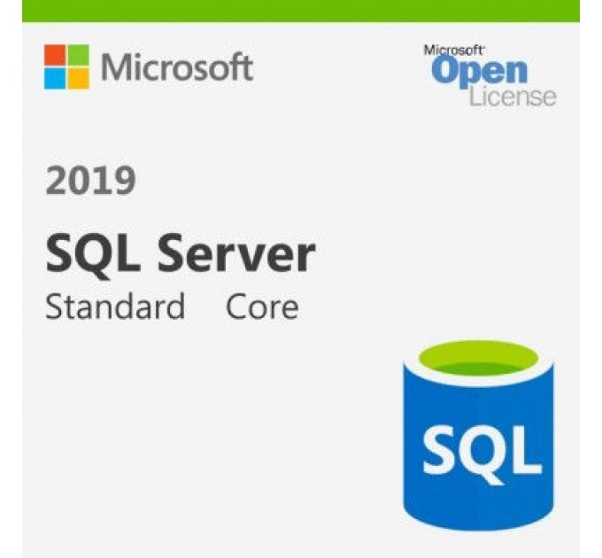 Microsoft ПЗ для сервера Microsoft SQL Server Standard Core 2019 SNGL OLP 2Lic NL CoreLic Qlfd (7NQ-01564)