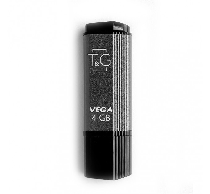 T&G Флеш-накопичувач USB 4GB T&G 121 Vega Series Grey (TG121-4GBGY)