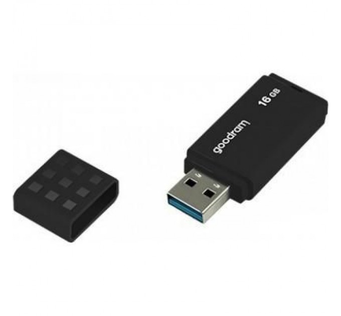 Goodram USB флеш накопичувач Goodram 16GB UME3 Black USB 3.0 (UME3-0160K0R11)