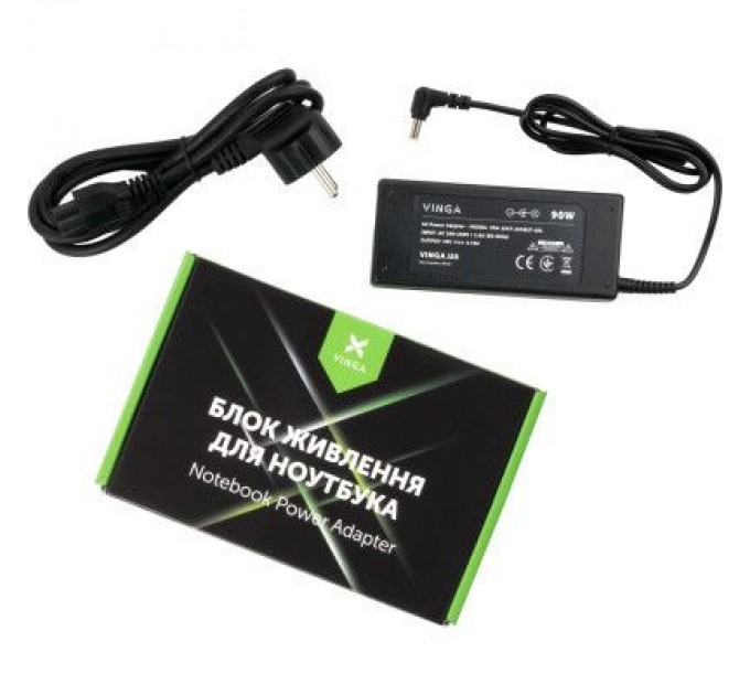 Vinga Блок живлення до ноутбуку Vinga ACER 90W 19V 4.74A 5.5*1.7 (VPA-1947-AC5517-101)