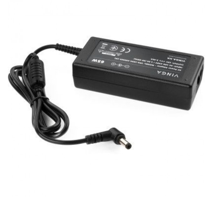 Vinga Блок живлення до ноутбуку Vinga ASUS 65W 19V 3,42A 5.5*2.5 (VPA-1934-AS5525-101)