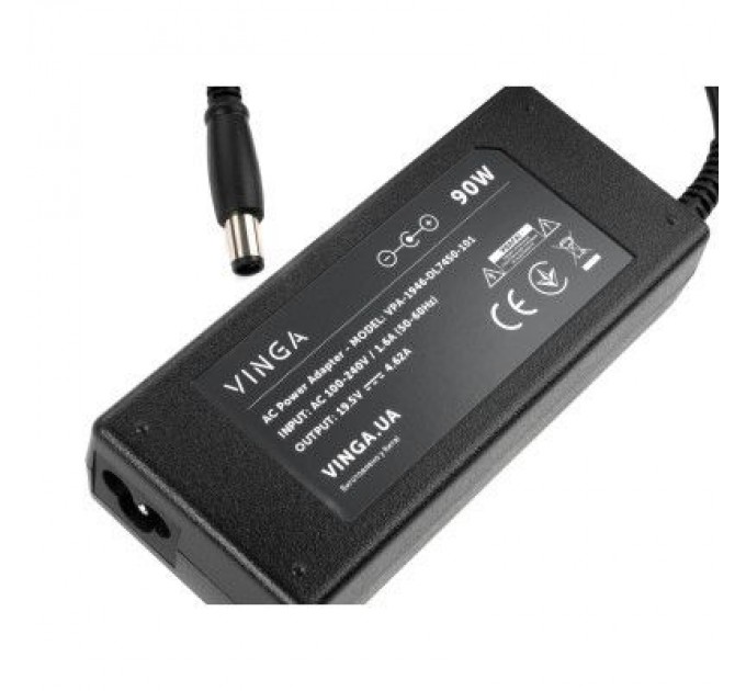 Vinga Блок живлення до ноутбуку Vinga DELL 90W 19.5V 4.62A 7.4*5.0 (VPA-1946-DL7450-101)