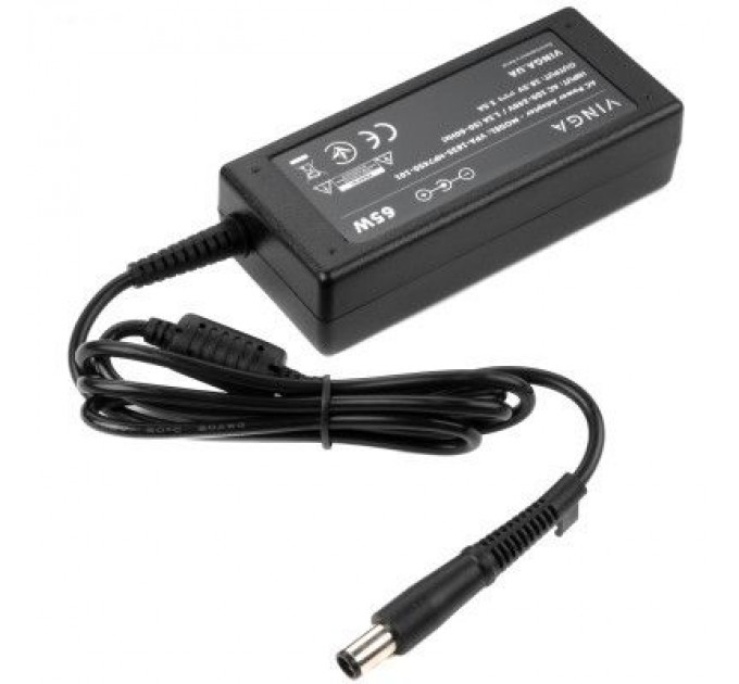 Vinga Блок живлення до ноутбуку Vinga HP 65W 18.5V 3.5А 7.4*5.0 (VPA-1835-HP7450-101)