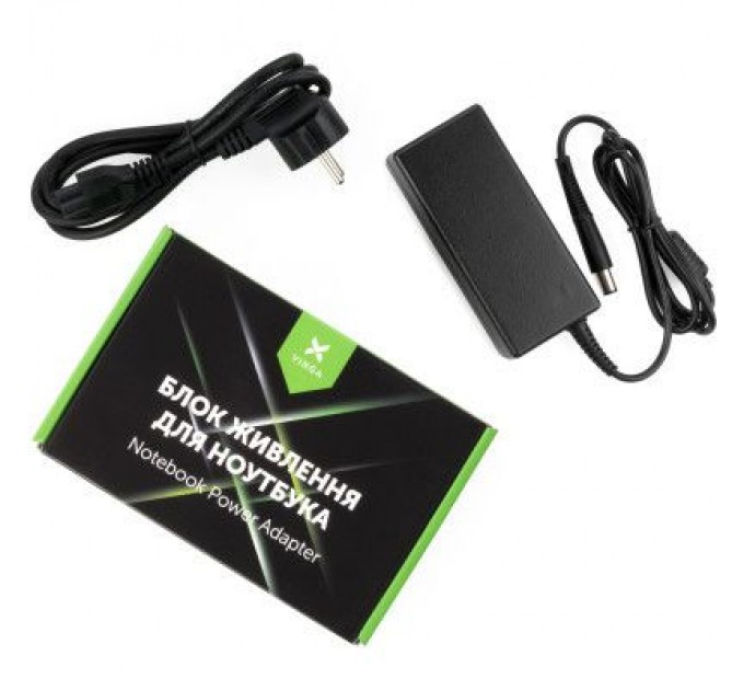 Vinga Блок живлення до ноутбуку Vinga HP 65W 18.5V 3.5А 7.4*5.0 (VPA-1835-HP7450-101)