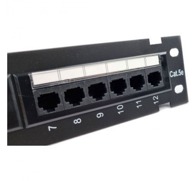 Eserver Патч-панель настінна 12 портів 5e UTP Eserver (WT-2180-Dual)
