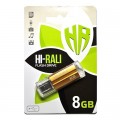 Hi-Rali Флеш-накопичувач USB 8GB Hi-Rali Corsair Series Bronze (HI-8GBCORBR)