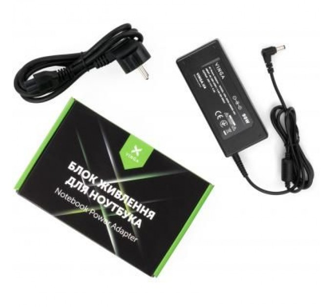 Vinga Блок живлення до ноутбуку Vinga Lenovo 90W 20V 4.5A 5.5*2.5 (VPA-2045-LN5525-101)