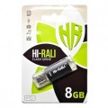 Hi-Rali Флеш-накопитель USB 8GB Hi-Rali Rocket Series Black (HI-8GBVCBK)