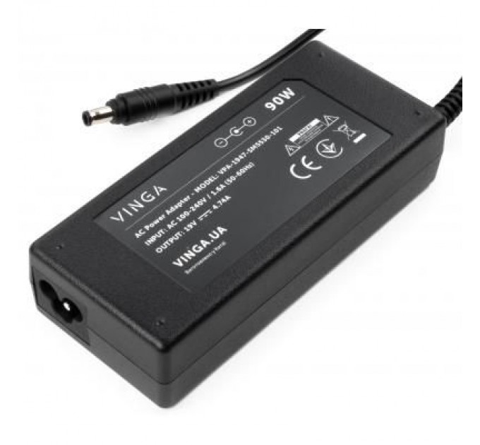 Vinga Блок живлення до ноутбуку Vinga Samsung 90W 19V 4.74А 5.5*3.0 (VPA-1947-SM5530-101)