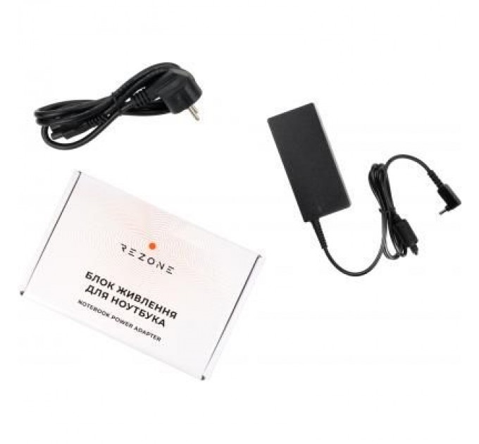 Rezone Блок живлення до ноутбуку Rezone ASUS 65W 19V 3,42A 4.0 *1.35 (RZPSAS65194013)