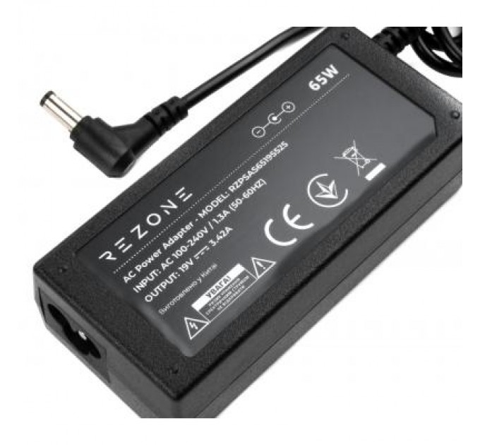 Rezone Блок живлення до ноутбуку Rezone ASUS 65W 19V 3,42A 5.5*2.5 (RZPSAS65195525)