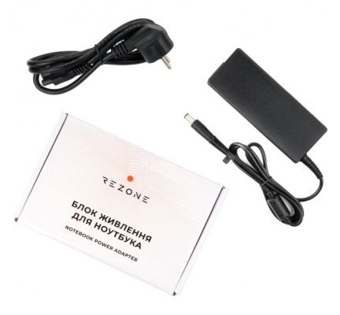 Rezone Блок живлення до ноутбуку Rezone HP 90W 19V 4.74A 7.4*5.0 (RZPSHP90197450)