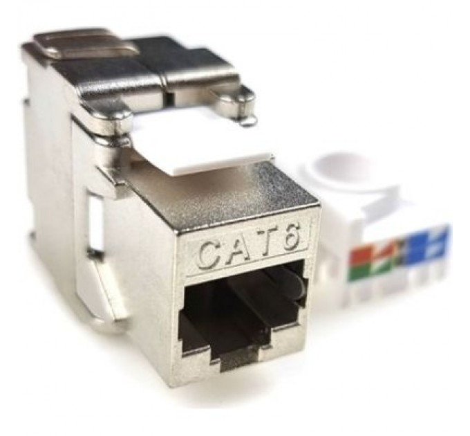 Eserver Модуль Keystone RJ45 STP, кат.6, вузький, Toolless, безінструментальний Eserver (WT-2201B)