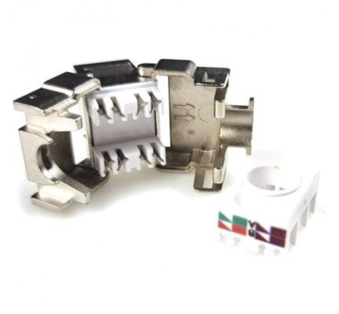 Eserver Модуль Keystone RJ45 STP, кат.6, вузький, Toolless, безінструментальний Eserver (WT-2201B)